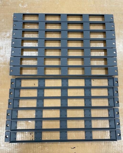 Fabricated IO panel manufactured by Mikron Manufacturing